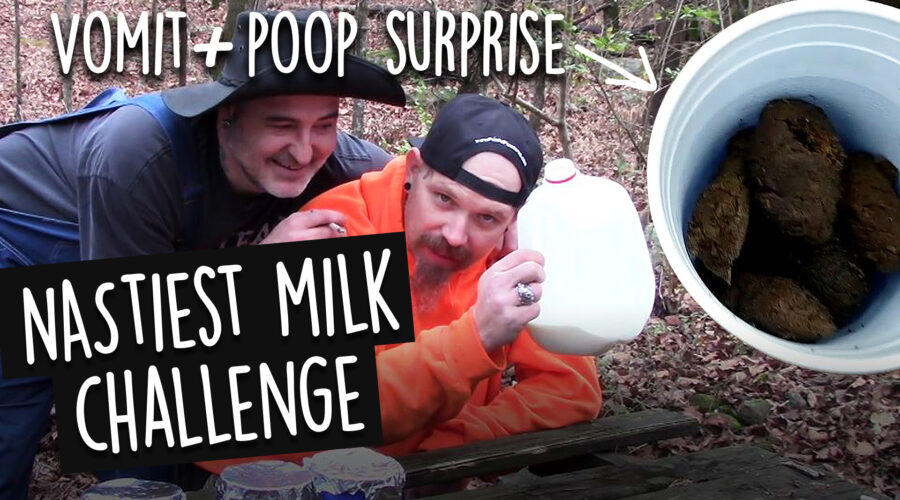 Milk Challenge: Vomit + Poop Surprise