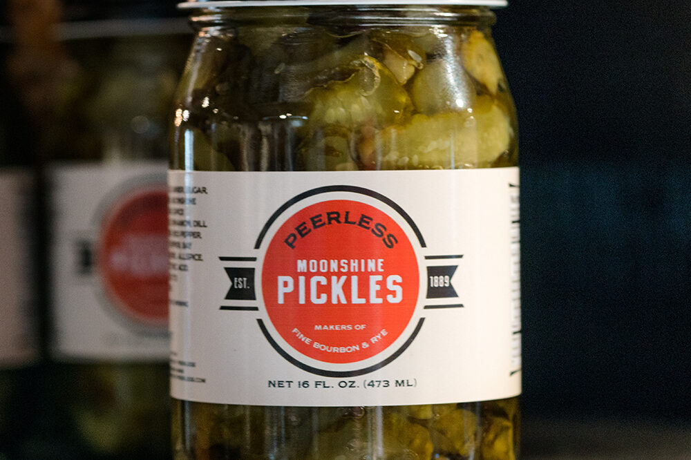 Peerless Moonshine Pickles